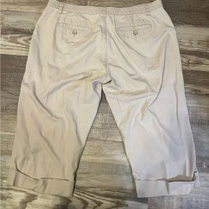 Bandolino Capri Cropped Pants‎ Khaki 16
